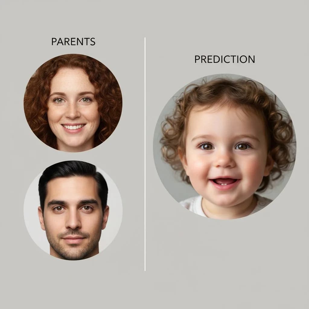 Как будет выглядеть ребёнок по фото мамы и папы — AI предсказание