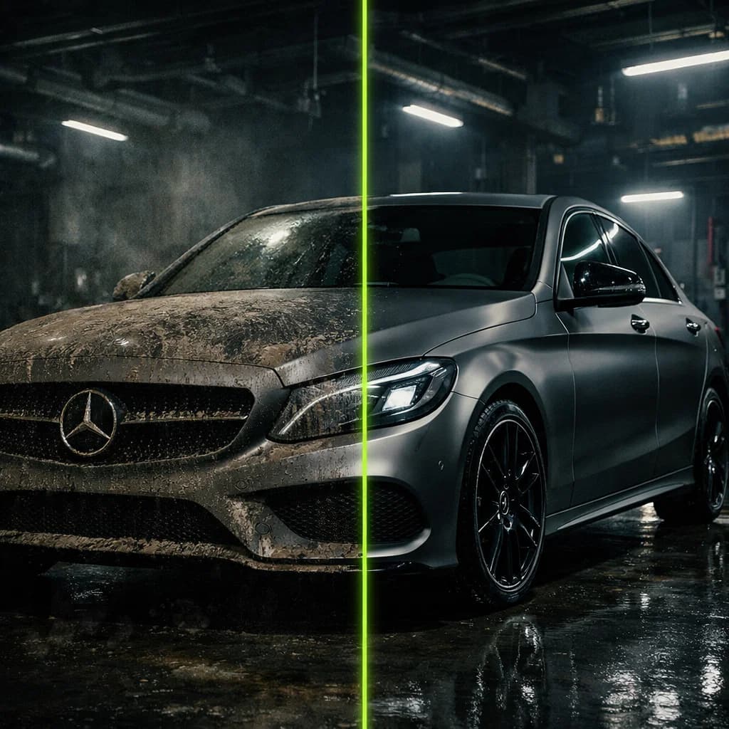 Пример 2 — виртуальная автомойка: результат AI