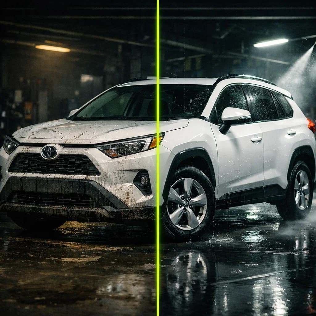 Пример 3 — виртуальная автомойка: результат AI