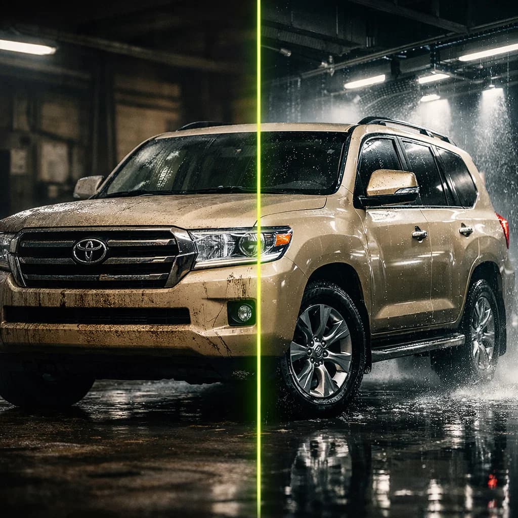 Пример 4 — виртуальная автомойка: результат AI